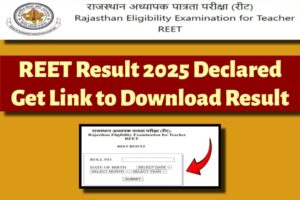 REET Result 2025