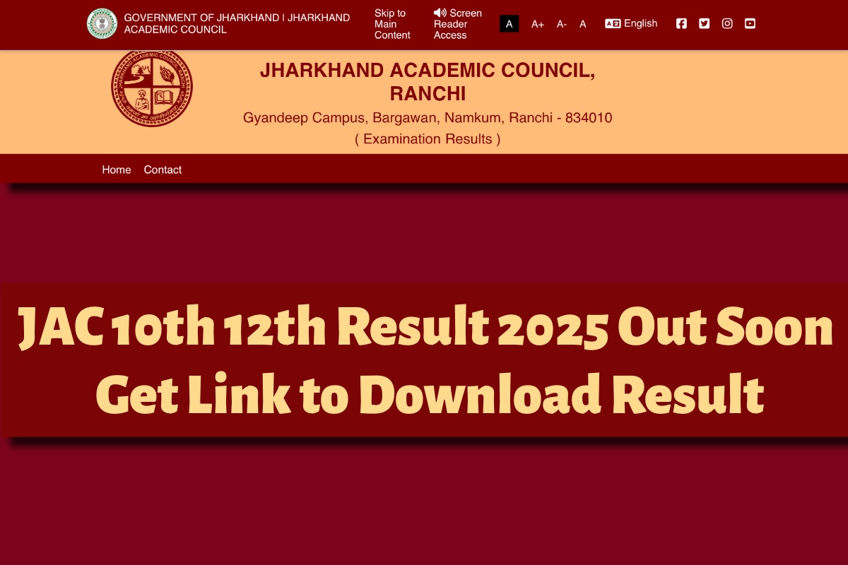 JAC 10th and 12th Result 2025