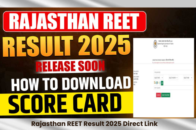 Rajasthan REET Result 2025 Date