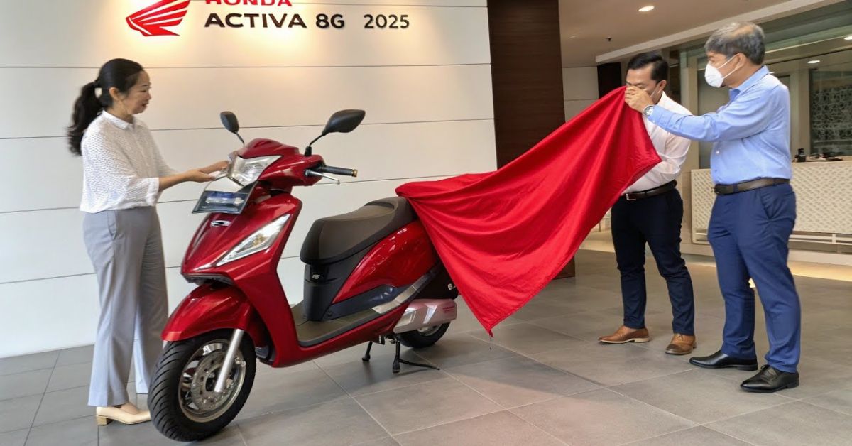 Honda Activa 8G 2025 लॉन्च - सिर्फ ₹2,199 EMI, 95 KMPL माइलेज और स्टाइलिश नया लुक!