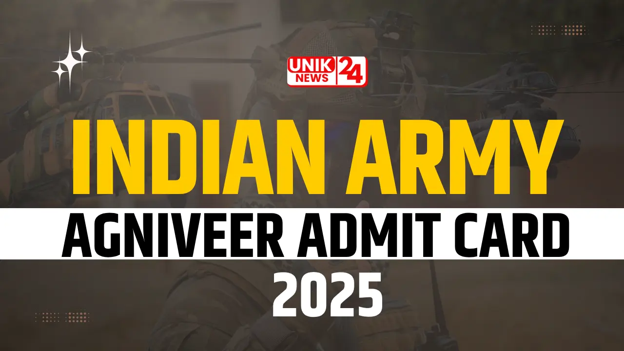 Indian Army Agniveer Admit Card 2025 Out: joinindianarmy.nic.in पर अभी डाउनलोड करें!